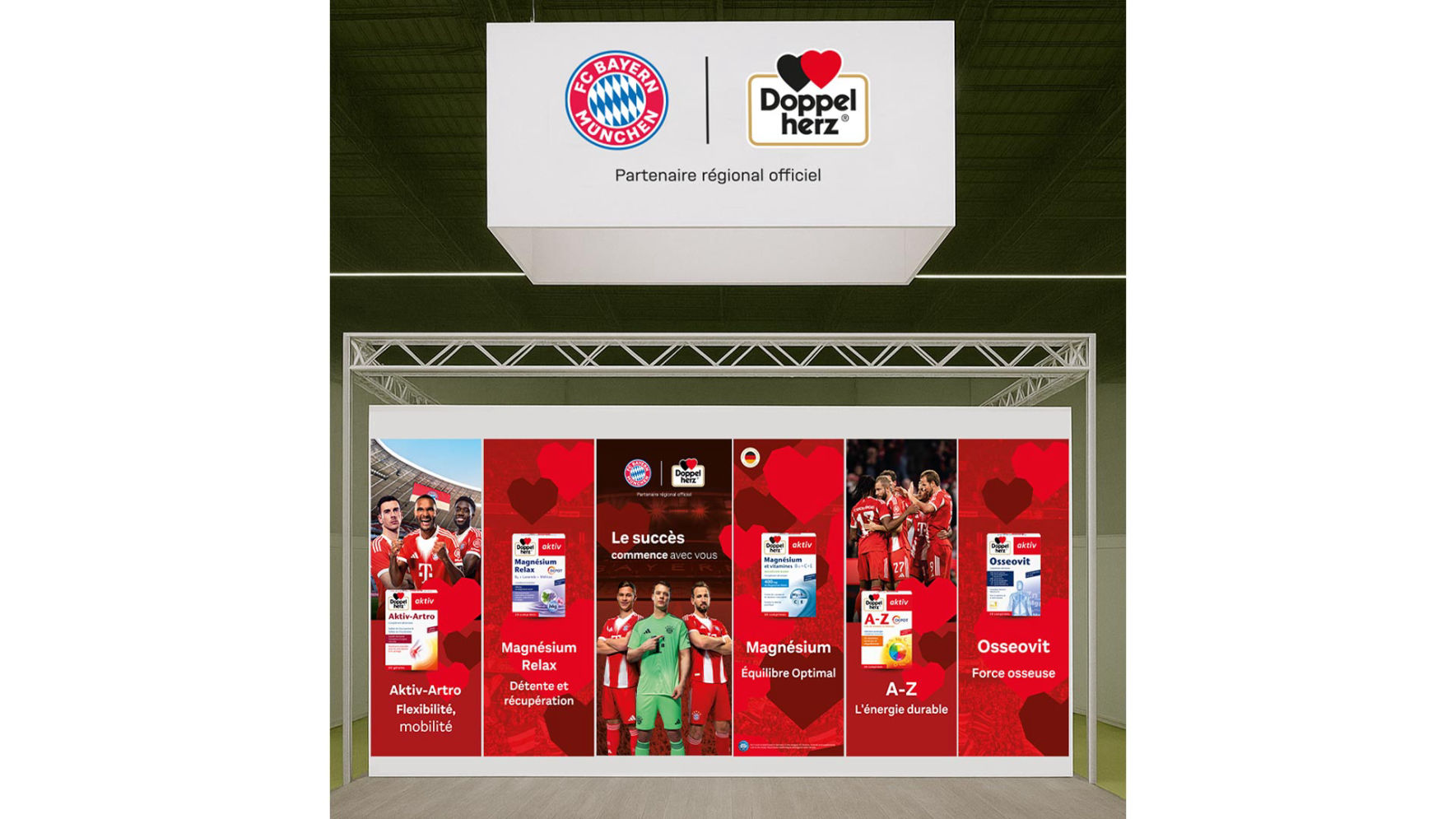 Doppelherz Messestand